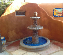 Water fountain, Spanish design, by Mountain Paradise Landscaping, Rio Rancho & Albuquerque, New Mexico