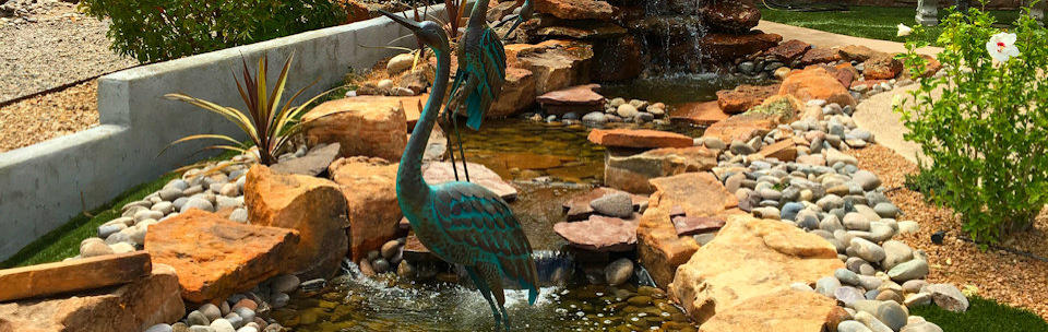 Water Features Ponds Waterfalls, Landscaping Rock Rio Rancho